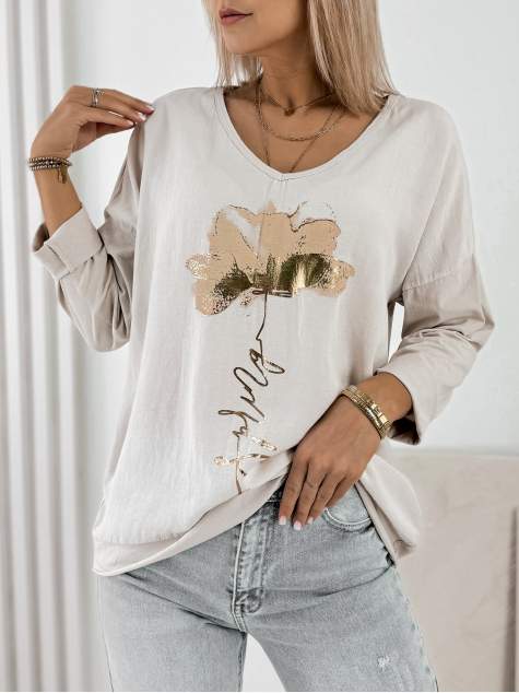 BLUSE WARADA BEIGE