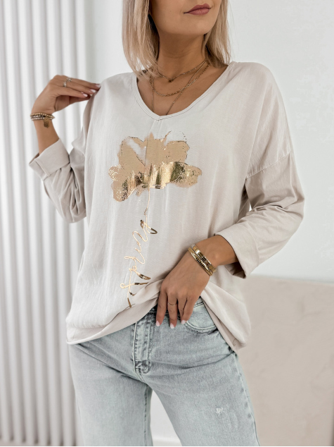 BLOUSE WARADA BEIGE