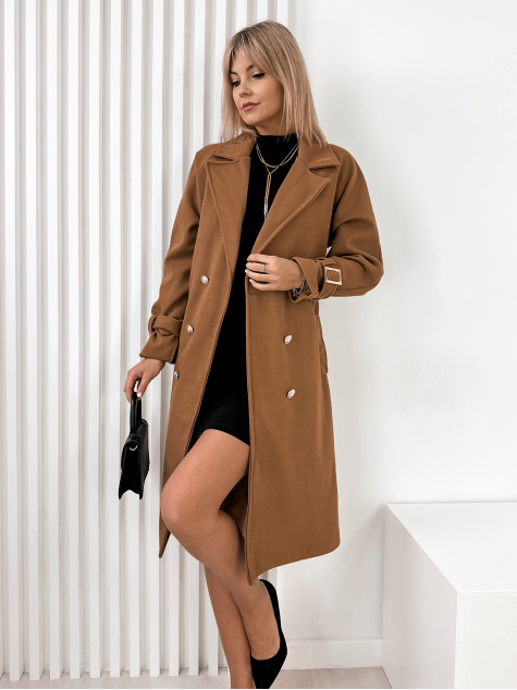 COAT NILLA CARAMEL