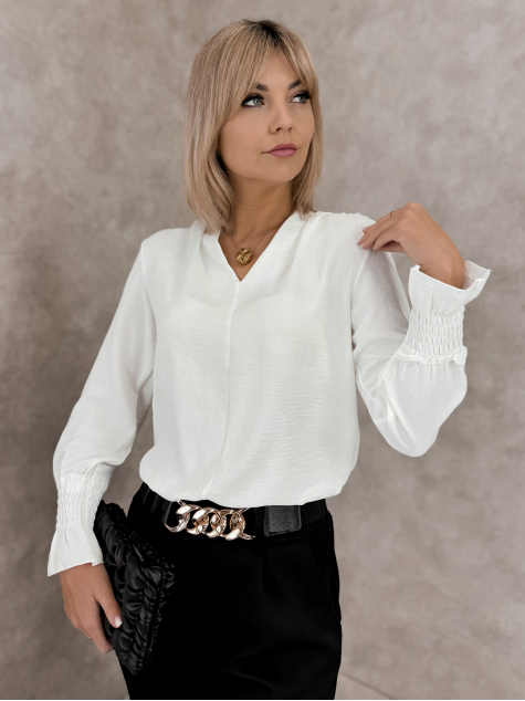 BLUSE THELIA ECRU