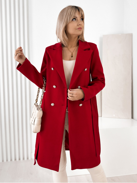 MANTEAU KELMO ROUGE