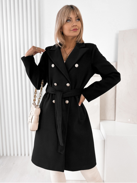 MANTEAU KELMO NOIR