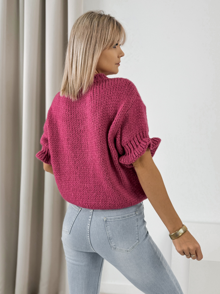 SWEATER SYNTORA FRAMBOISE