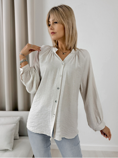 SHIRT VELNO BEIGE