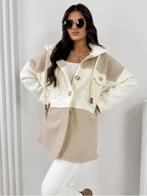 MANTEL BOUCLE RIZAL THREE