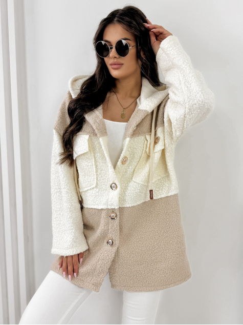 MANTEAU BOUCLE RIZAL THREE