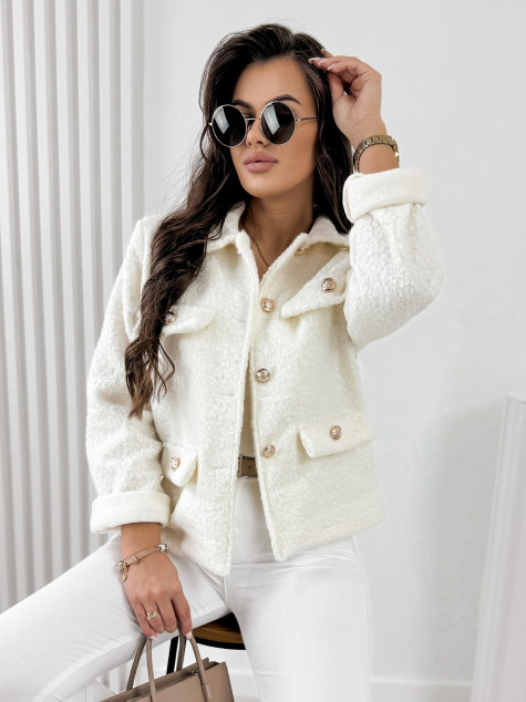 STRIUKĖ BOUCLE XAVIA ECRU