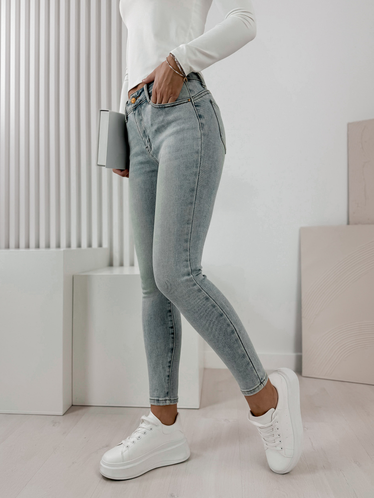 SPODNIE TAMIA JEANSOWE