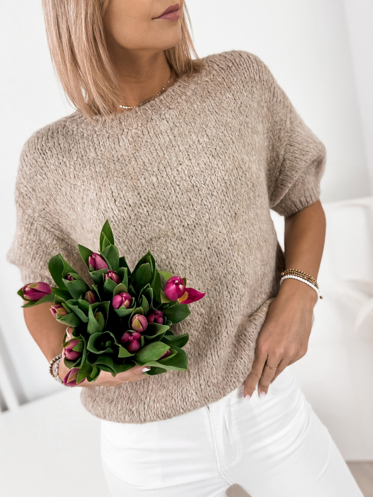 SWEATER KYRO BEIGE FONCÉ