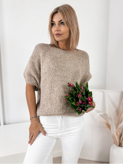 SWEATER KYRO DARK BEIGE