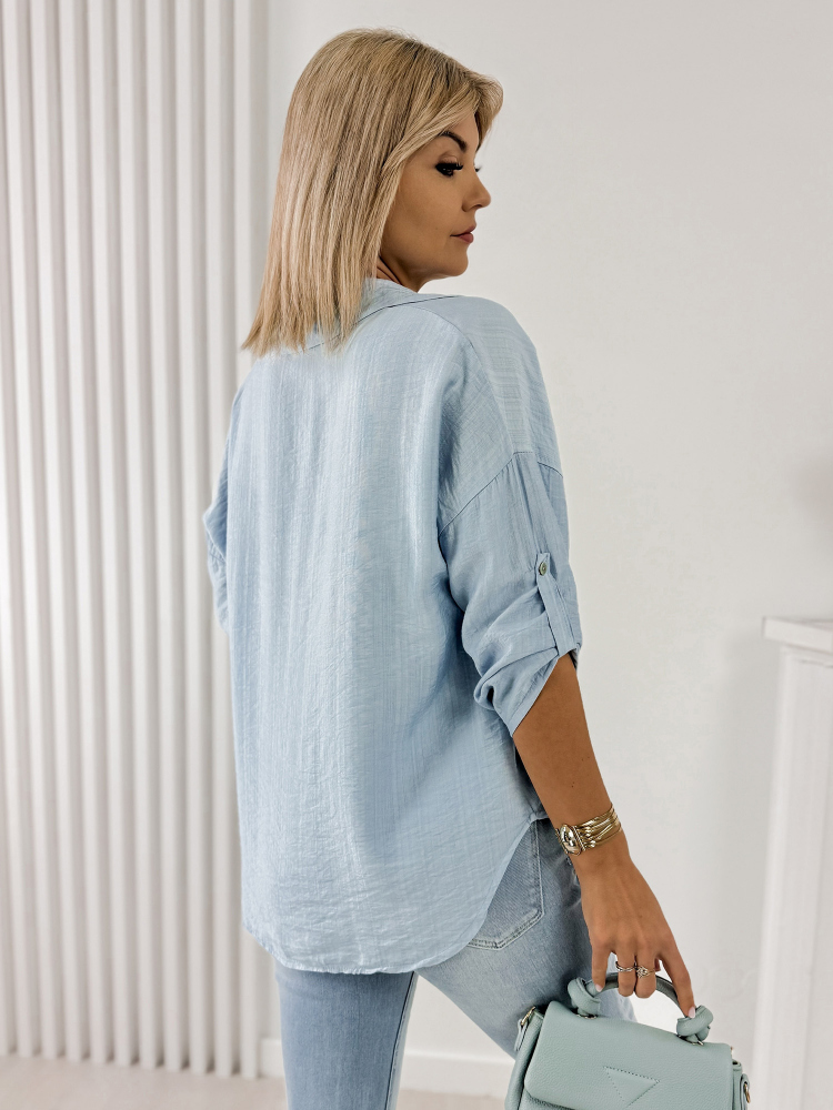 CHEMISE TREMBO BLEU