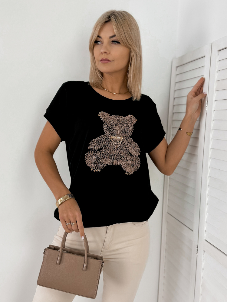 BLÚZKA BEARRA ČIERNA
