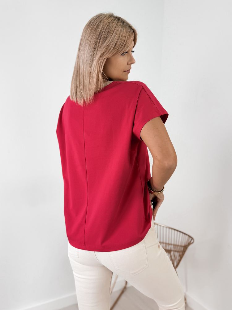 BLUZA BREANA ZMEURIE