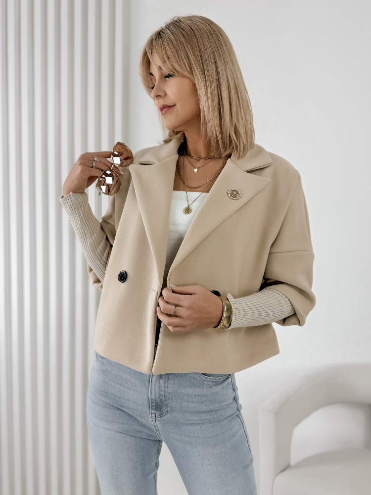 VESTE MIBELLE BEIGE