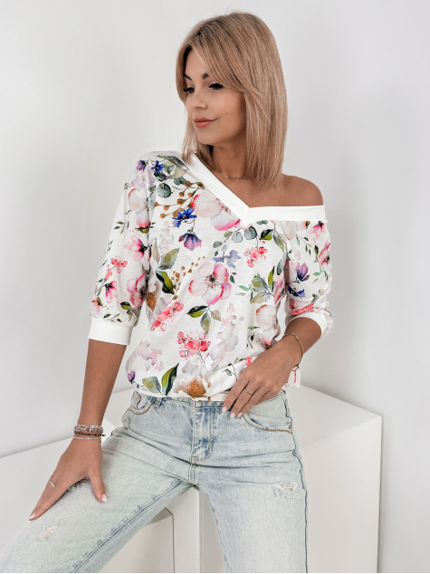 BLÚZKA ROBIN BIELA