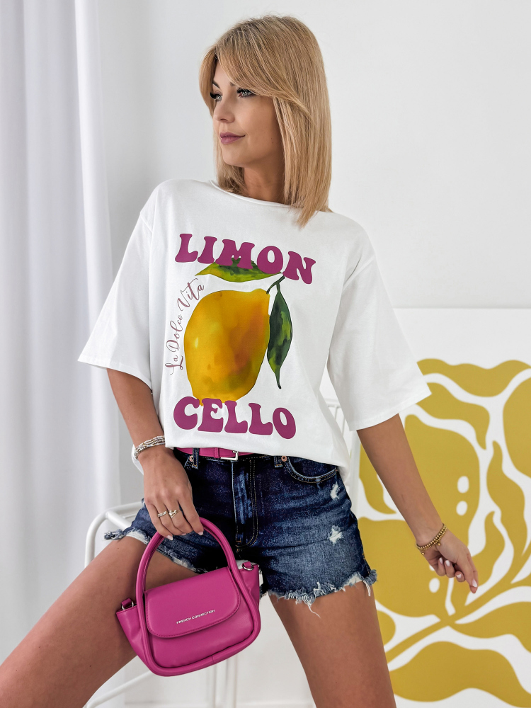 BLŪZE LIMONES BALTS