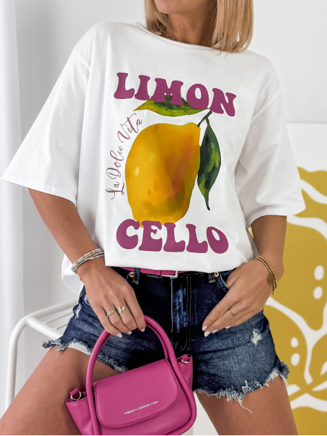 BLÚZ LIMONES FEHÉR