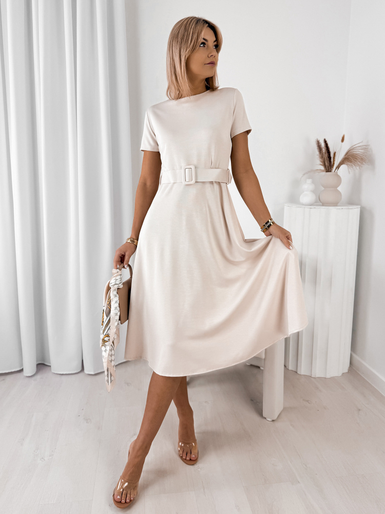 DRESS DRASILLA BEIGE