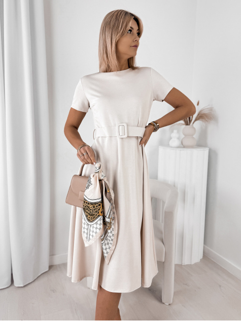 DRESS DRASILLA BEIGE