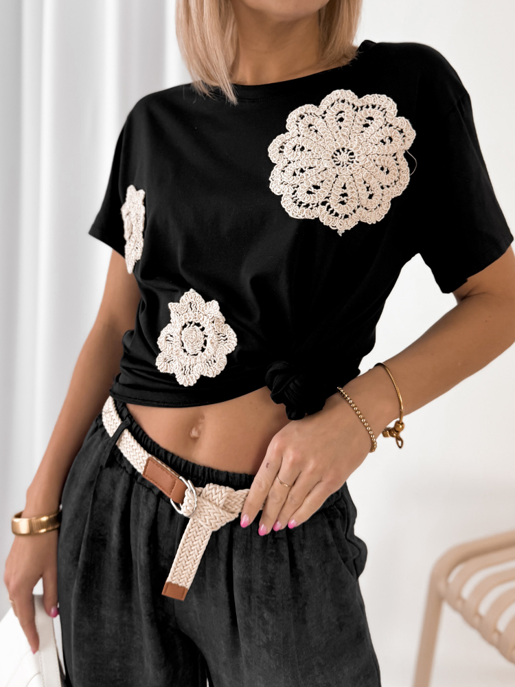 BLOUSE ALIRA BLACK