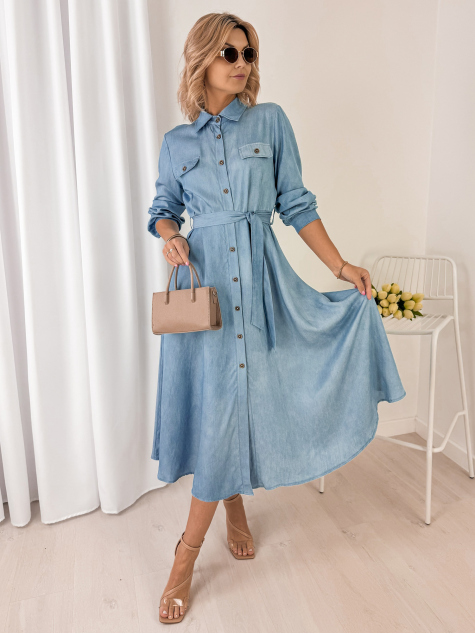 DRESS ARRELA BLUE