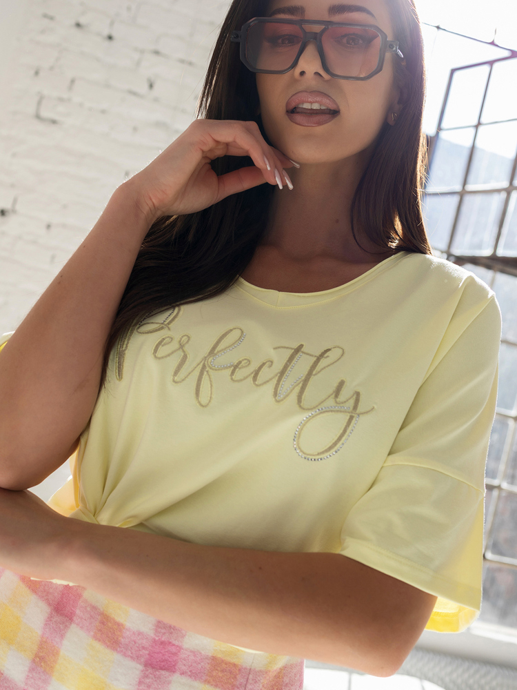 BLOUSE AMAVI JAUNE