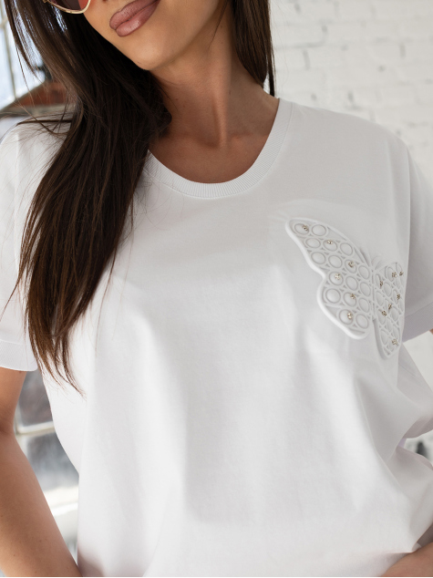 BLOUSE ELYSIA BLANC