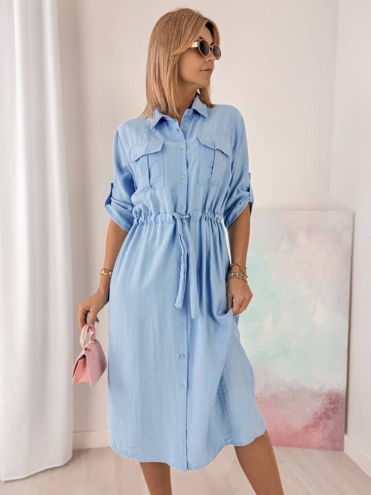 ROBE TENNA BLUE CIEL