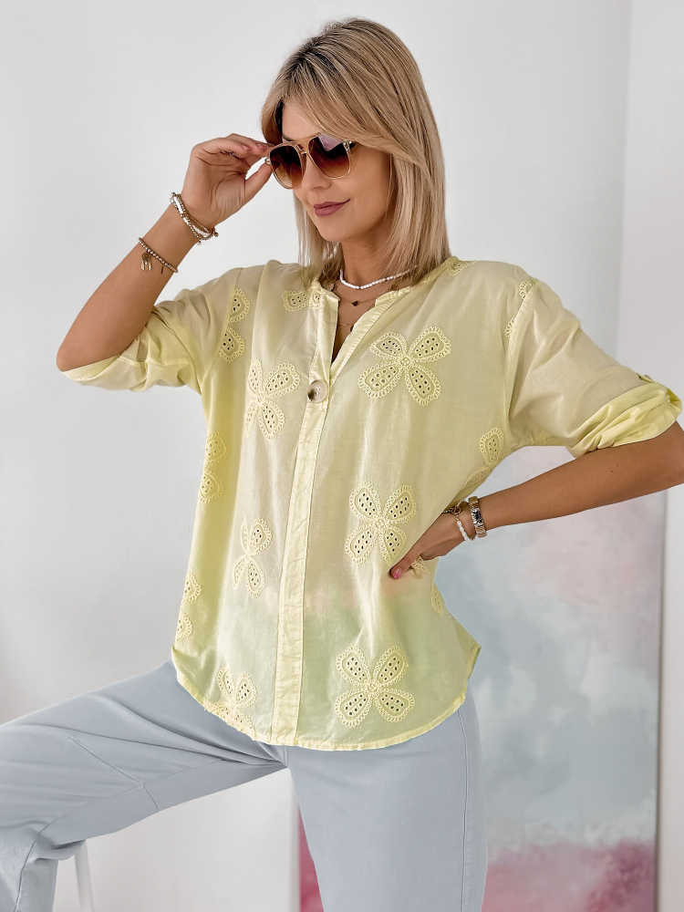 BLOUSE OHRID JAUNE