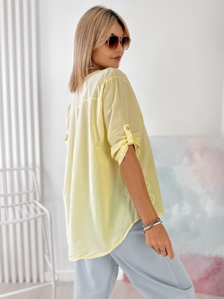 BLOUSE OHRID JAUNE