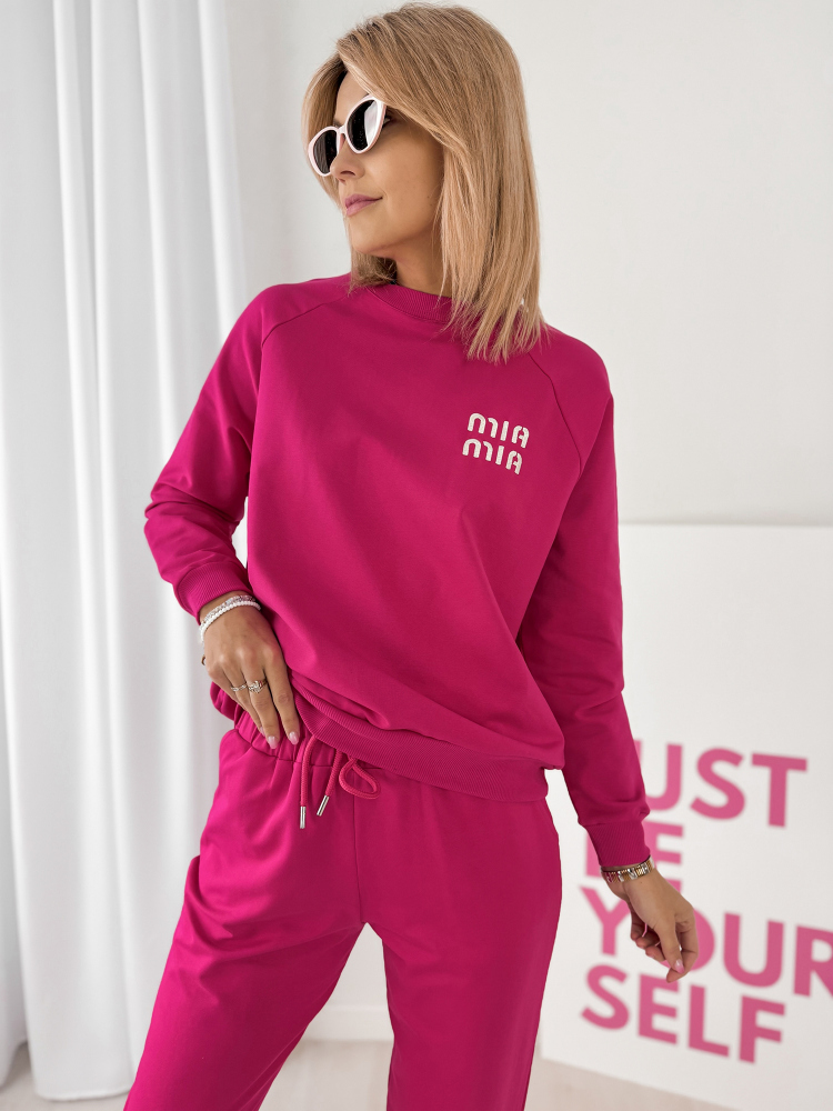 KOMPLET TEPLÁKOVÁ SÚPRAVA TOREVA DARK PINK