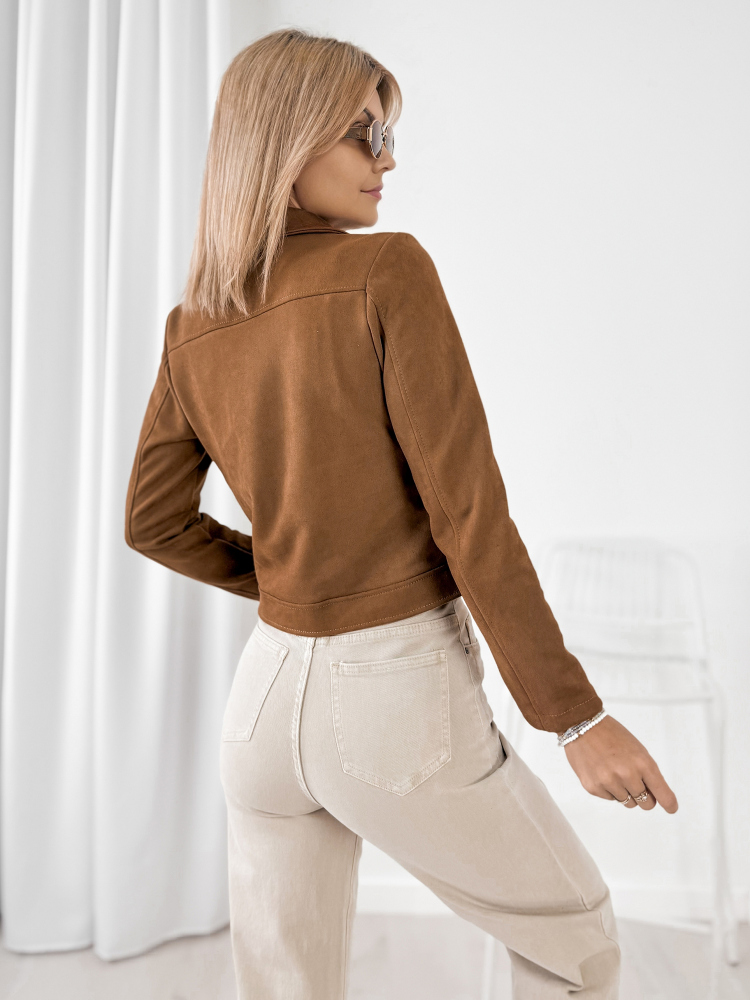 KURTKA CELIA KARMELOWA