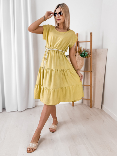 DRESS NUALA YELLOW