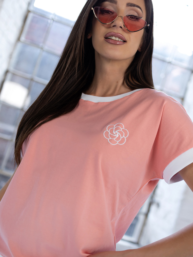 BLUSE ROLTA CORAL