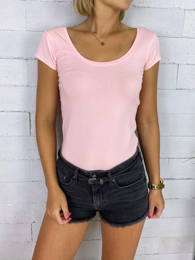 BLOUSE ASRPIN POWDER PINK