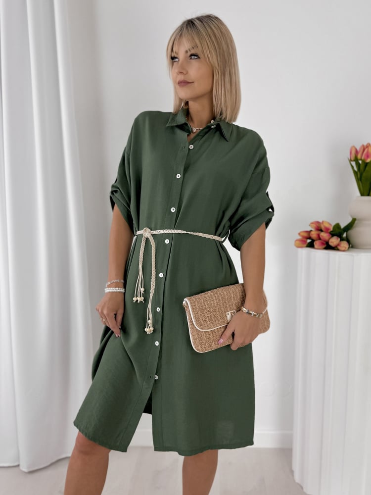 DRESS POULIA KHAKI