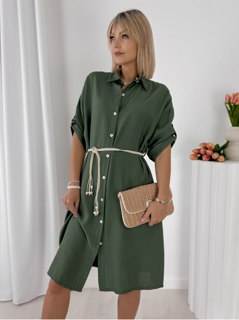 KLEID POULIA KHAKI