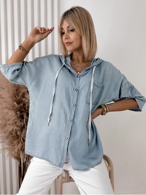 CHEMISE SARELO BLEU