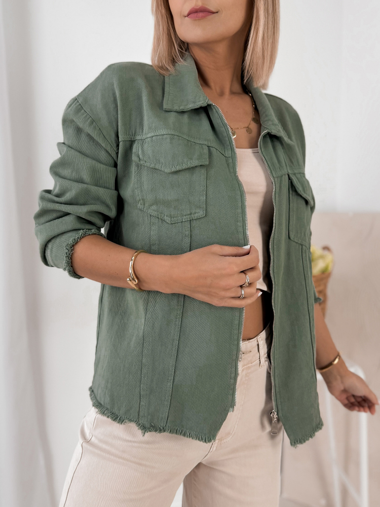 VESTE BERRA KAKI