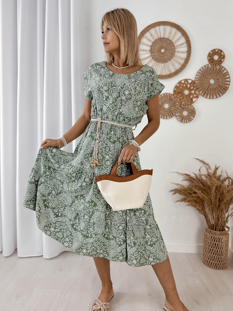 KLEID TIRANNA KHAKI