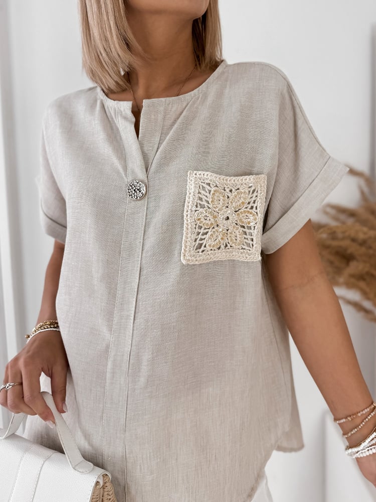 BLOUSE VALNIA BEIGE
