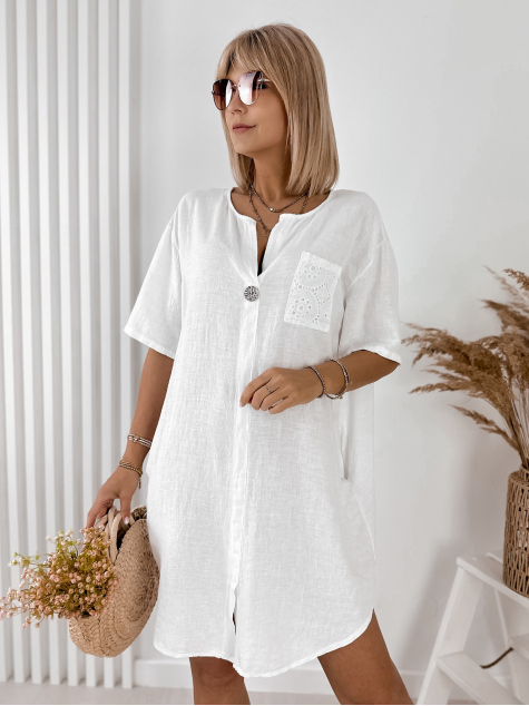 ROBE LUNARE BLANC