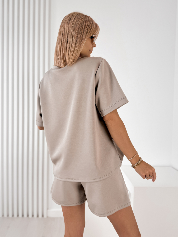 SET TANIVA DARK BEIGE
