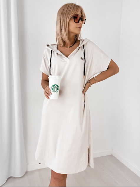 DRESS ATHARIA BEIGE