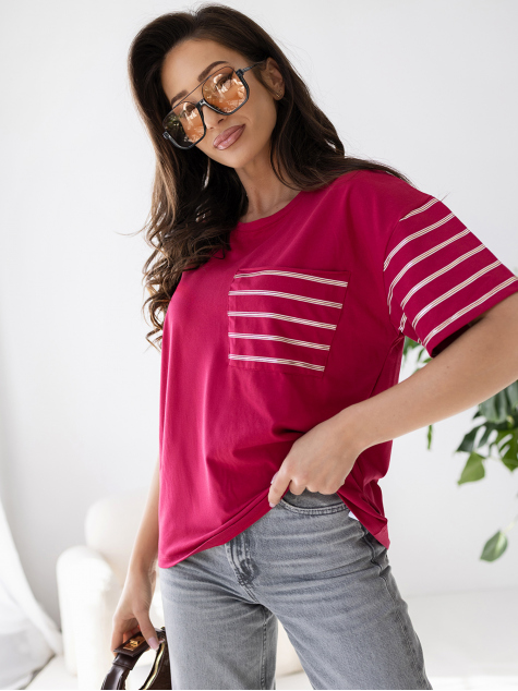 BLUSE AZERIA Bordeaux