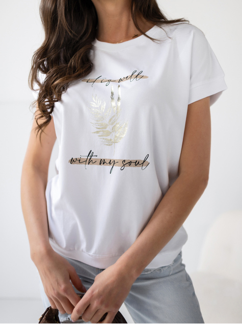 BLUSE WELL WEISS