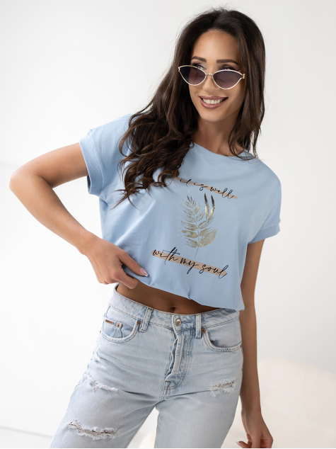 BLOUSE WELL BLUE