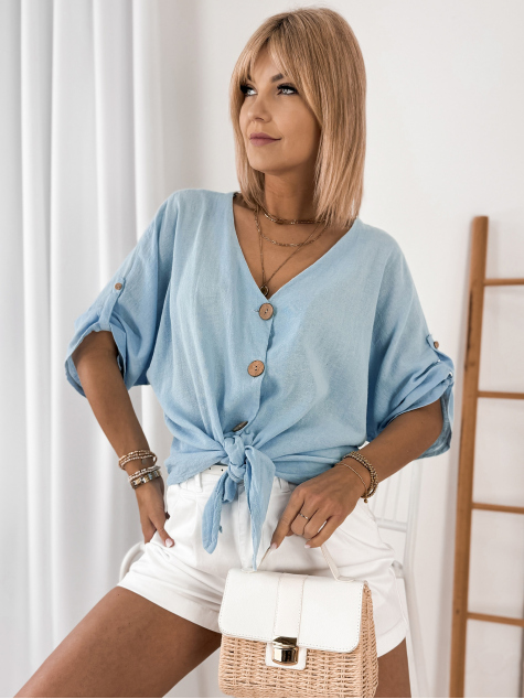 SHIRT JUNESKA BLUE
