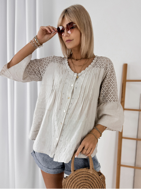 HEMD MOKAVA BEIGE