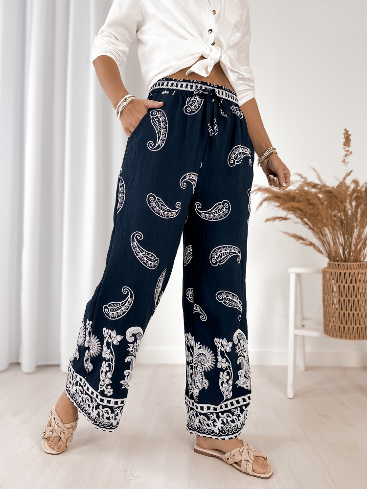 PANTS VELMIRA NAVY BLUE